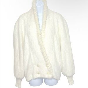 Elegant White Women's Sweater